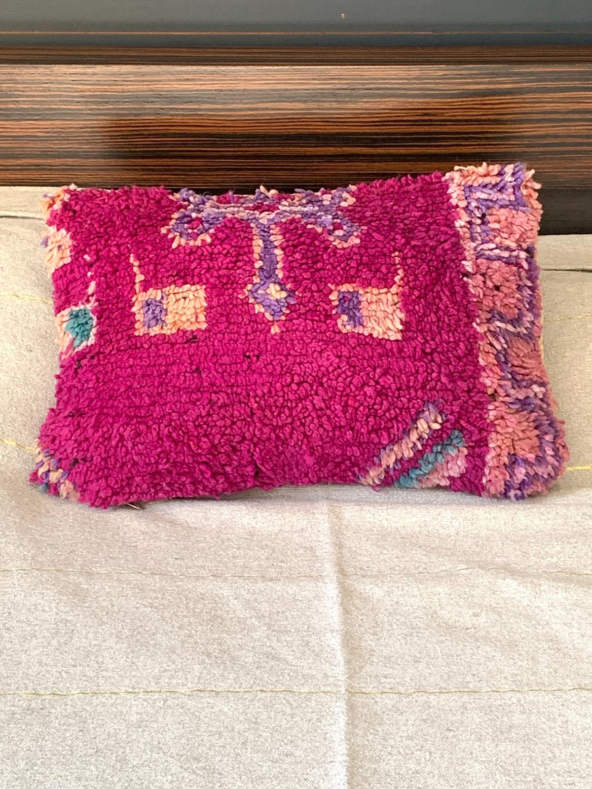 Housse de coussin Berbères Boujaad pure laine Le souk de lili