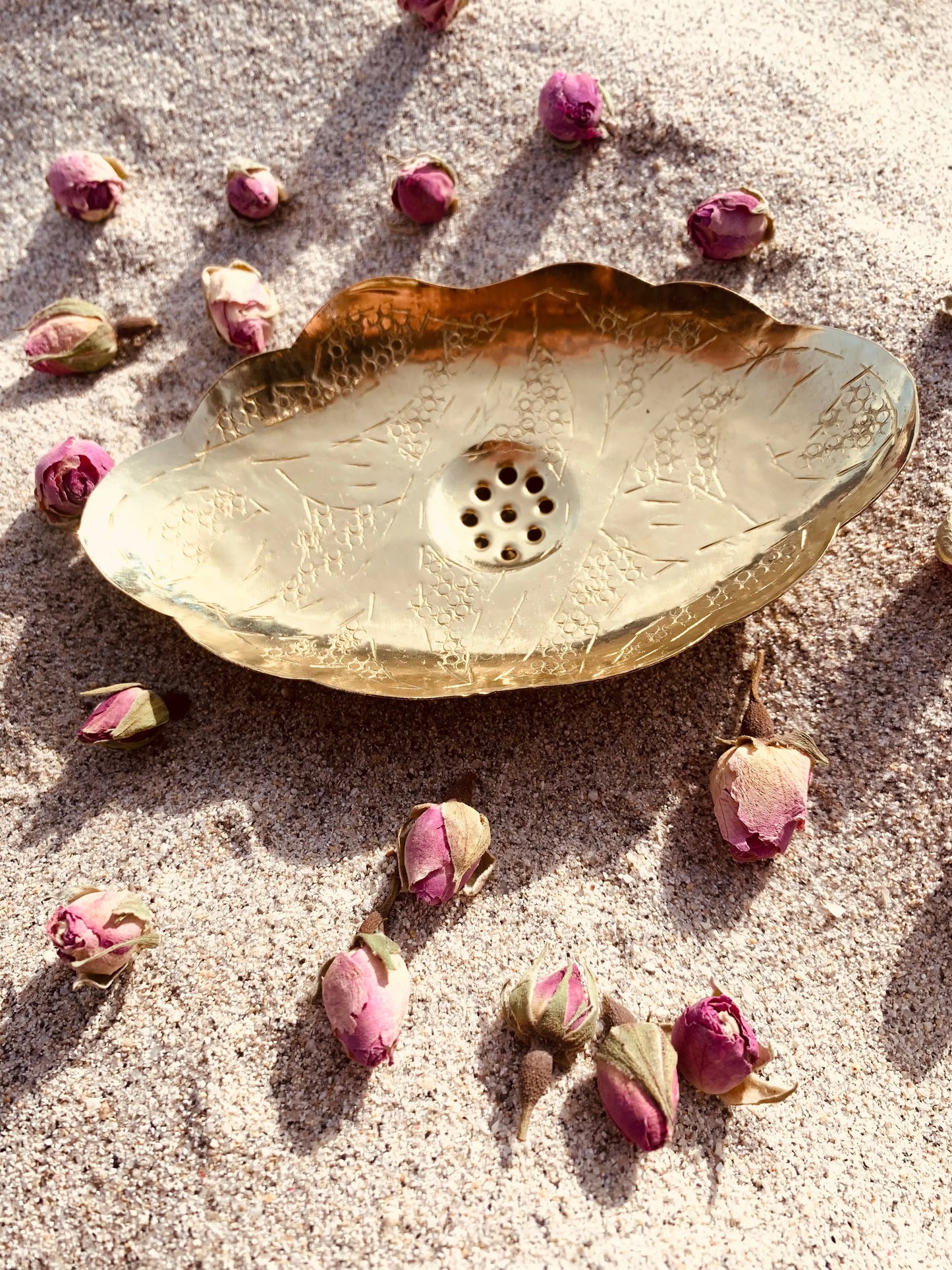 Porte-savon fleur ovale Le souk de lili