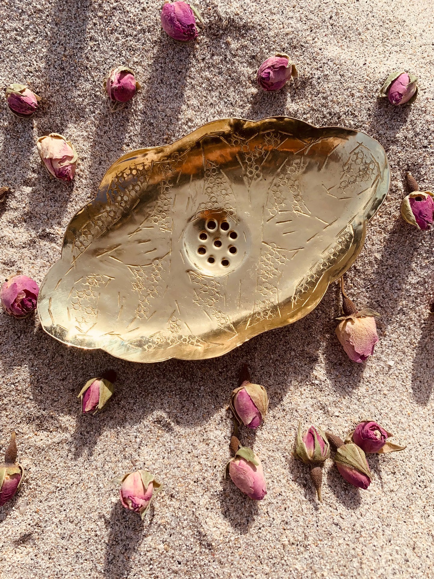 Porte-savon fleur ovale Le souk de lili