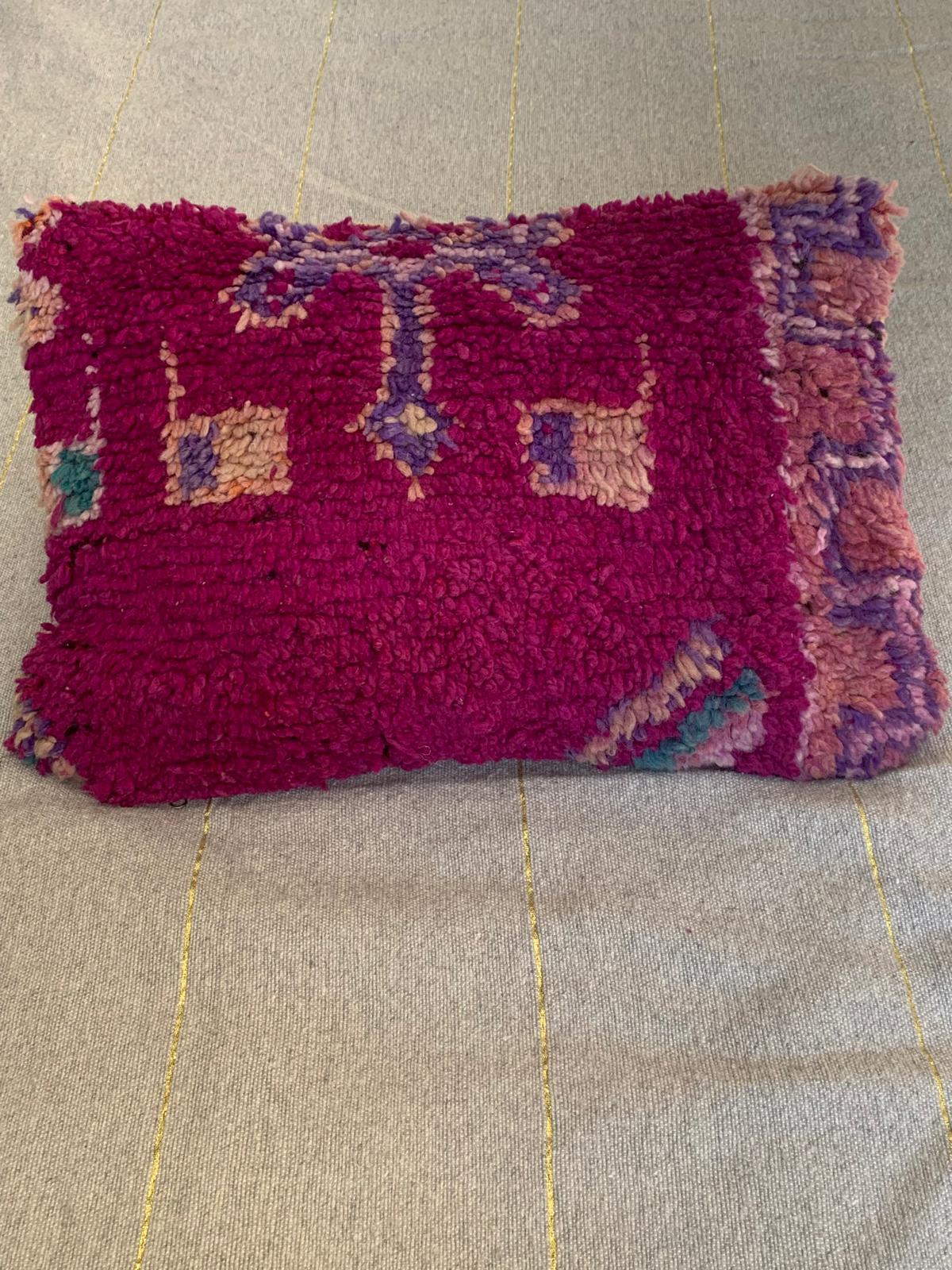 Housse de coussin Berbères Boujaad pure laine Le souk de lili