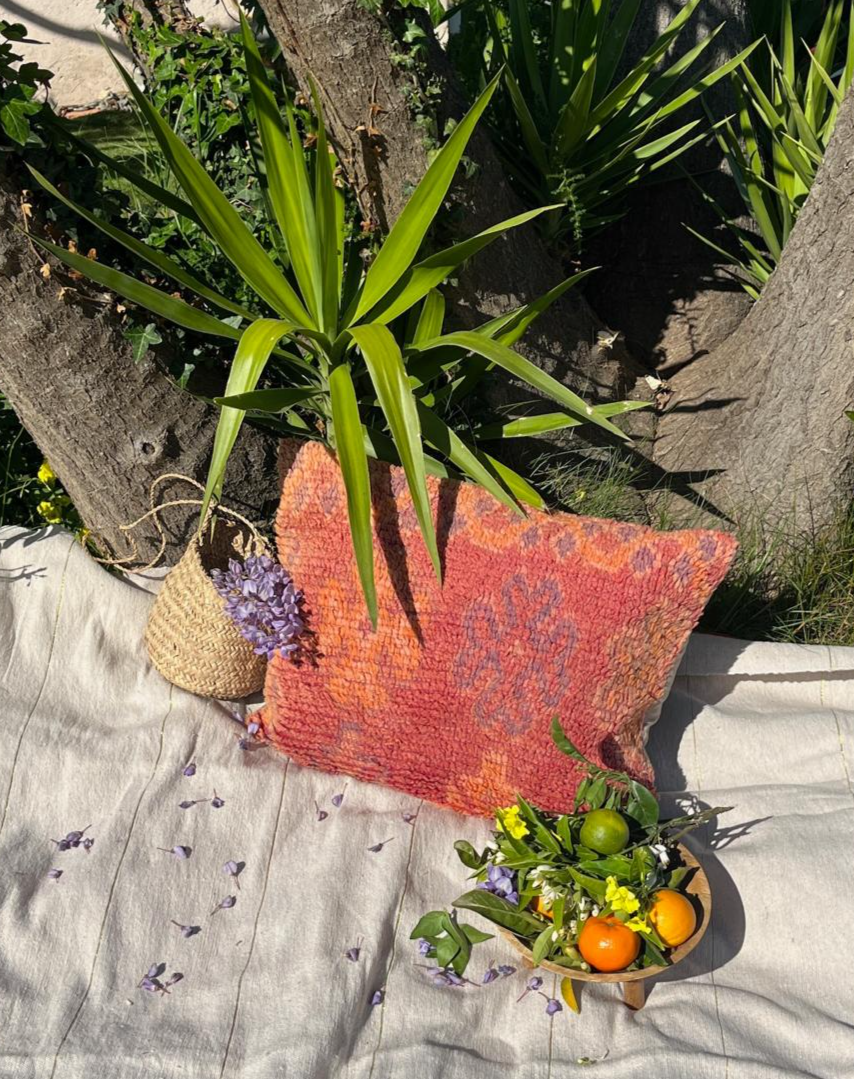 Housse de coussin Berbères Boujaad pure laine Le souk de lili